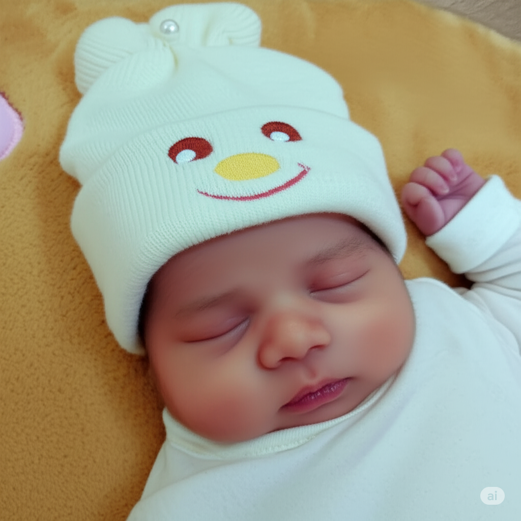 New Born Top wear Cap Woolen caps